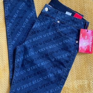 Men True Religion Logo-Printed Jeans